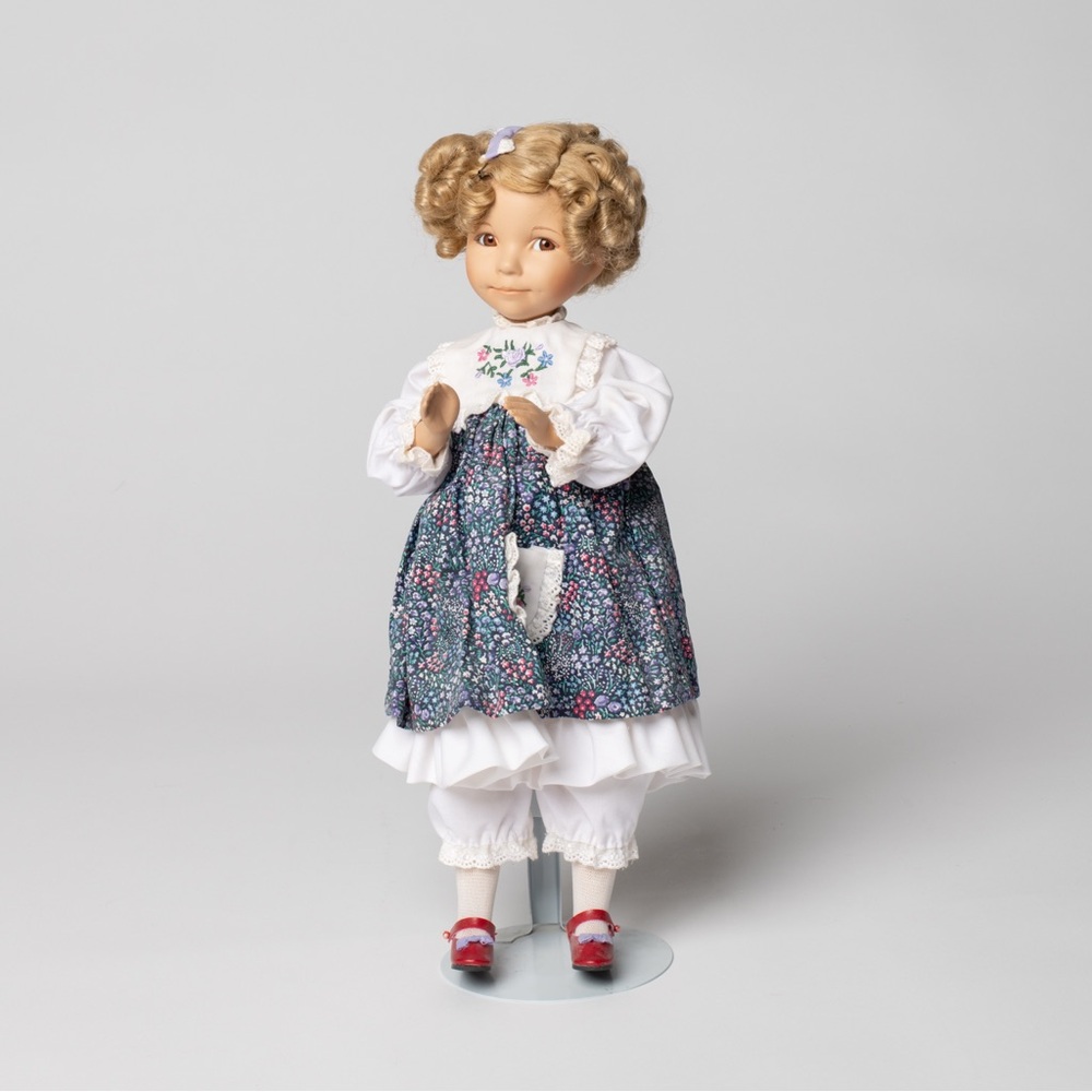 Vintage 1990 Knowles Dianna Effner Goldilocks Porcelain Doll COA 14"